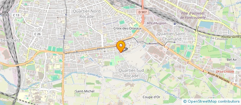 localisation de l'entreprise MONSIEUR STANISLAV GREKHNEV  AVIGNON