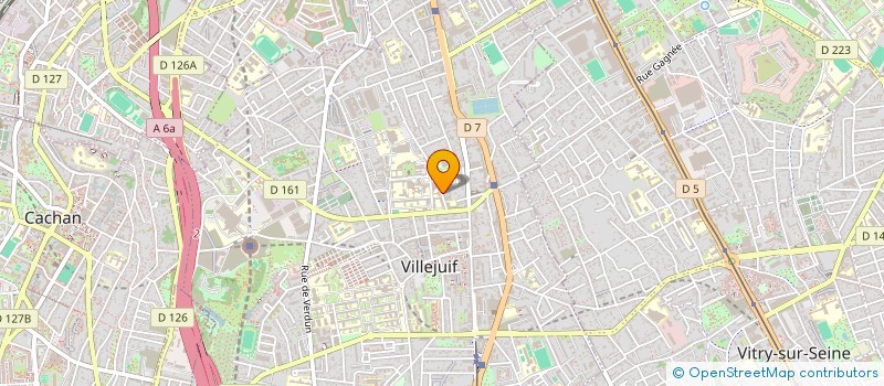 localisation de l'entreprise MONSIEUR STANISLAV KOMSALOV à VILLEJUIF