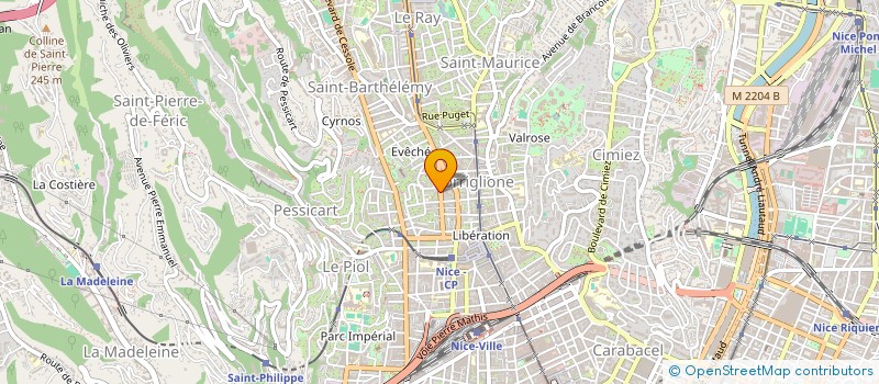 localisation de l'entreprise MONSIEUR STANISLAV KURHANIUK à NICE