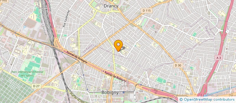 localisation de l'entreprise MONSIEUR STANISLAV MIROSAN  DRANCY