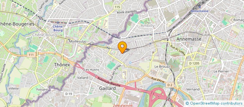 localisation de l'entreprise MONSIEUR STANISLAV ROTARU  GAILLARD