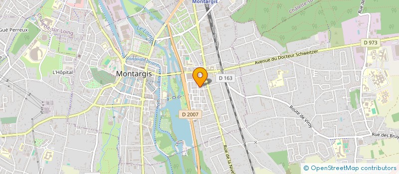 localisation de l'entreprise MONSIEUR STANISLAV SLAVOV  MONTARGIS