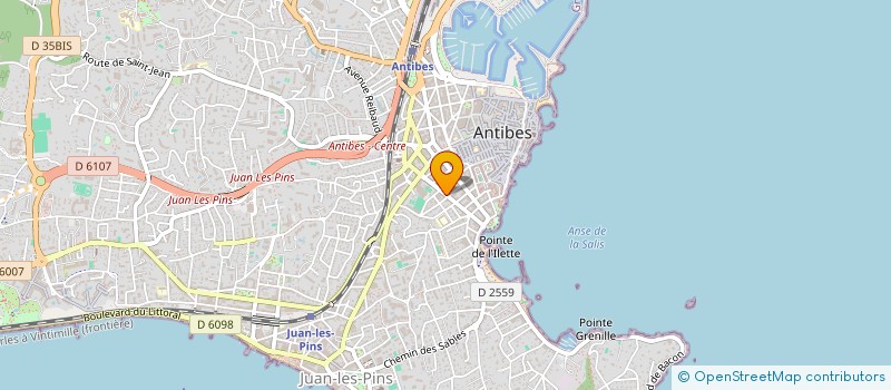localisation de l'entreprise MONSIEUR STANISLAVS SABELNIKOVS  ANTIBES