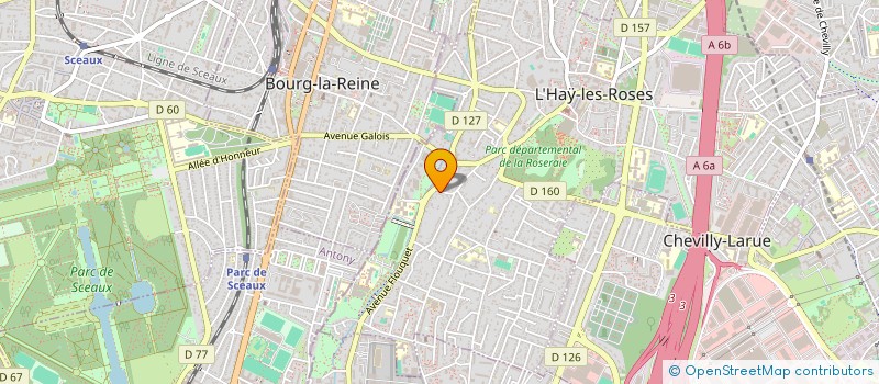 localisation de l'entreprise MONSIEUR STANKO PREMUZIC  L'HAY-LES-ROSES