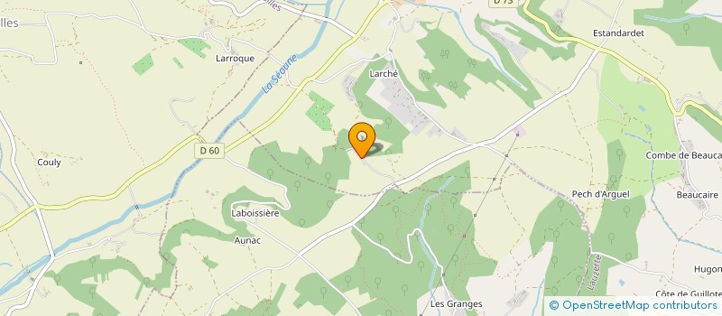 localisation de l'entreprise MONSIEUR STANLEY AZAIS--PALUZZANO  LAUZERTE