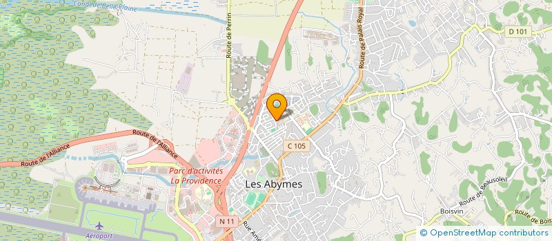 localisation de l'entreprise MONSIEUR STANLEY BELAGE  LES ABYMES