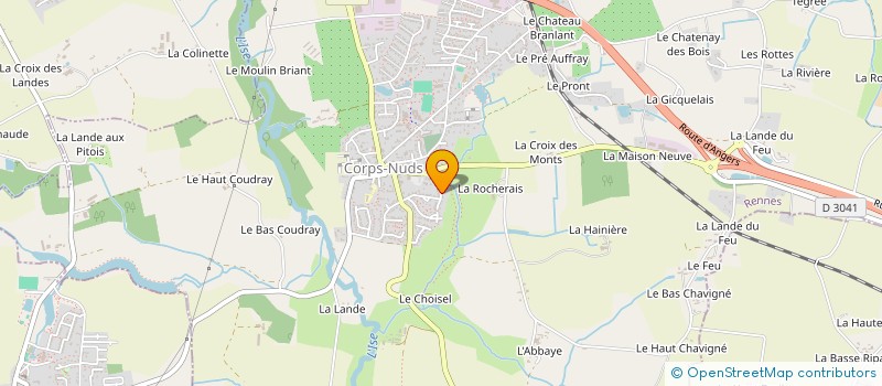 localisation de l'entreprise MONSIEUR STANLEY BENJAMAIN  CORPS-NUDS