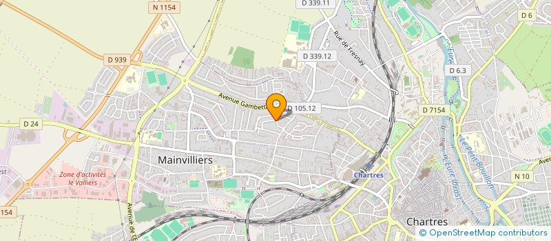 localisation de l'entreprise MONSIEUR STANLEY BOUTON à MAINVILLIERS