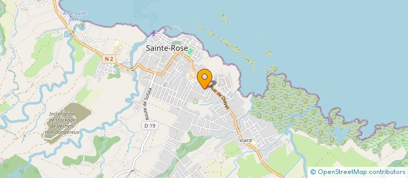 localisation de l'entreprise MONSIEUR STANLEY DUPLESSIS à SAINTE-ROSE