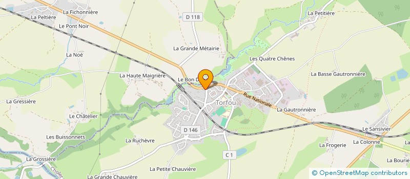 localisation de l'entreprise MONSIEUR STANLEY HOGNON à SEVREMOINE