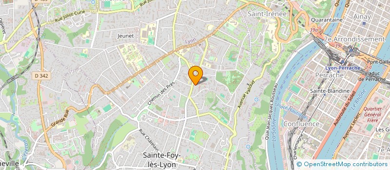 localisation de l'entreprise MONSIEUR STANLEY HORWOOD à SAINTE-FOY-LES-LYON
