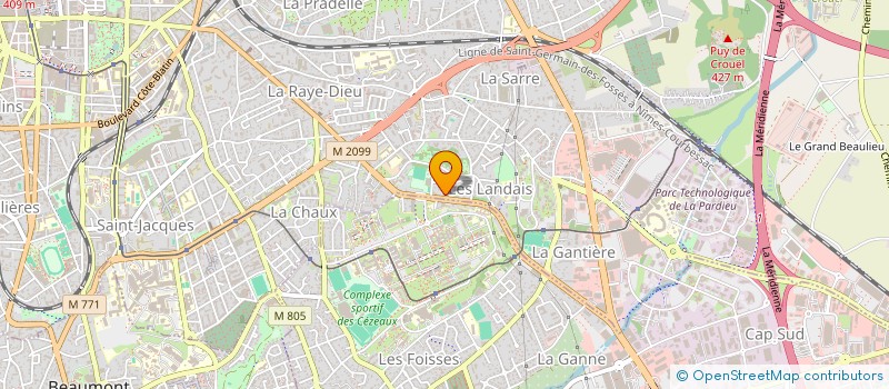 localisation de l'entreprise MONSIEUR STANLEY JOSEPH  CLERMONT-FERRAND