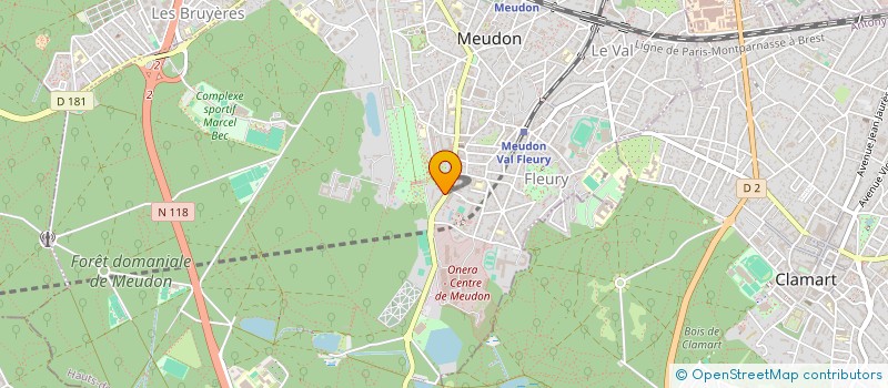 localisation de l'entreprise MONSIEUR STANLEY MATTHEWS à MEUDON