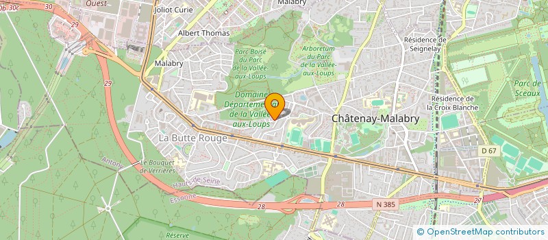 localisation de l'entreprise MONSIEUR STANLEY NGANDY  CHATENAY-MALABRY