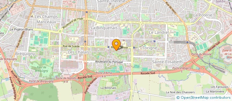 localisation de l'entreprise MONSIEUR STANLEY RACINE à RENNES