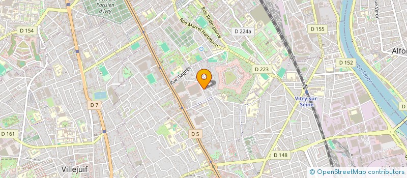 localisation de l'entreprise MONSIEUR STANLEY RAVARY  VITRY-SUR-SEINE