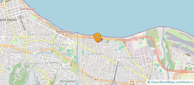 localisation de l'entreprise MONSIEUR STANLEY RICE  SAINT-DENIS