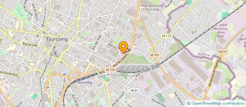 localisation de l'entreprise MONSIEUR STANLEY SABINO  TOURCOING