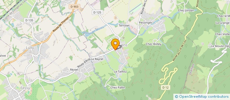 localisation de l'entreprise MONSIEUR STANLEY SYLLA  CERVENS