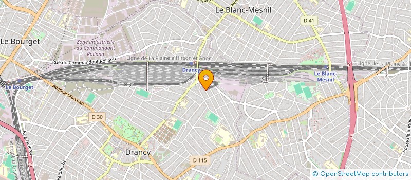 localisation de l'entreprise MONSIEUR STANLY NGIN à DRANCY