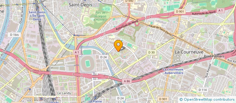 localisation de l'entreprise MONSIEUR STANOJE JOVANOVIC  SAINT-DENIS