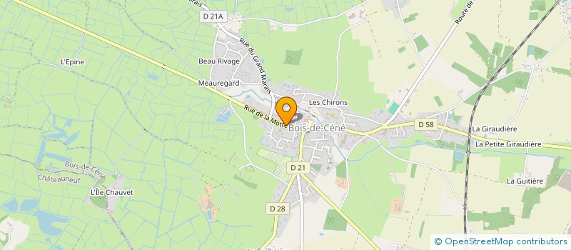 localisation de l'entreprise MONSIEUR STANY LAGE à BOIS-DE-CENE