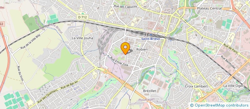 localisation de l'entreprise MONSIEUR STANY LE ROUZES à SAINT-BRIEUC