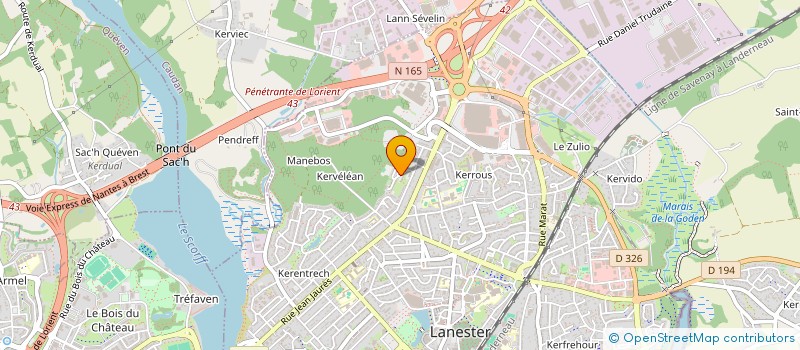 localisation de l'entreprise MONSIEUR STANY MAYER  LANESTER