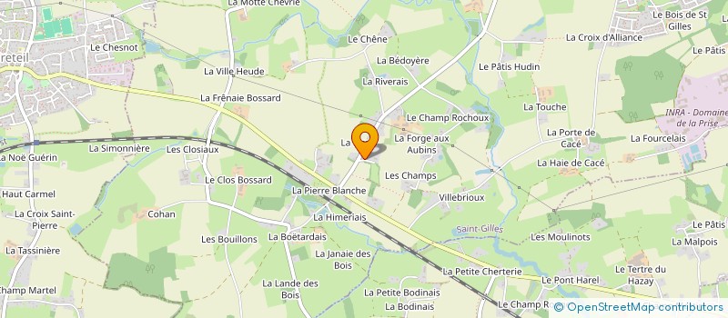 localisation de l'entreprise MONSIEUR STANY RABAULT  SAINT-GILLES