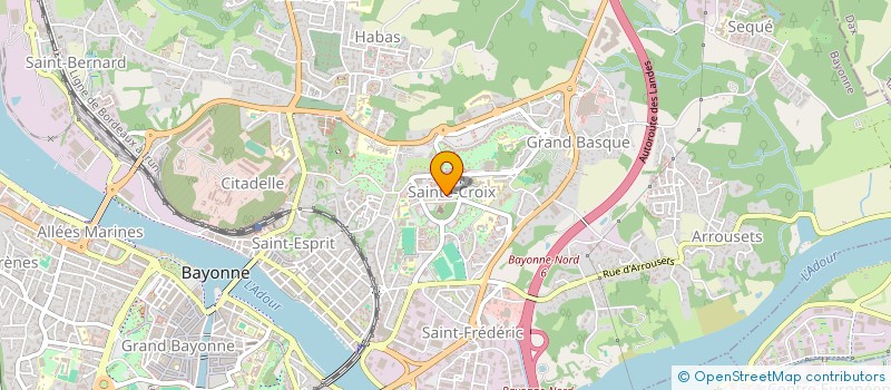 localisation de l'entreprise MONSIEUR STANY VIS à BAYONNE