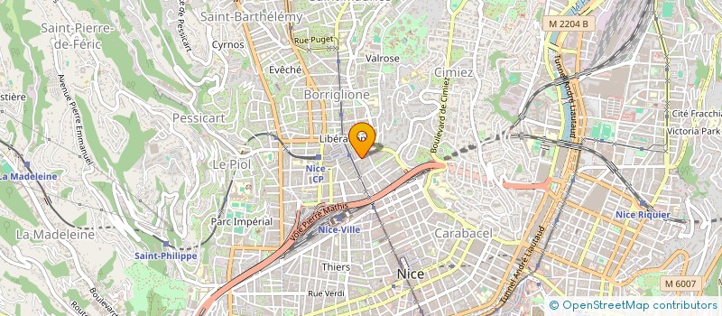 localisation de l'entreprise MONSIEUR STASYS MAKSTUTIS  NICE