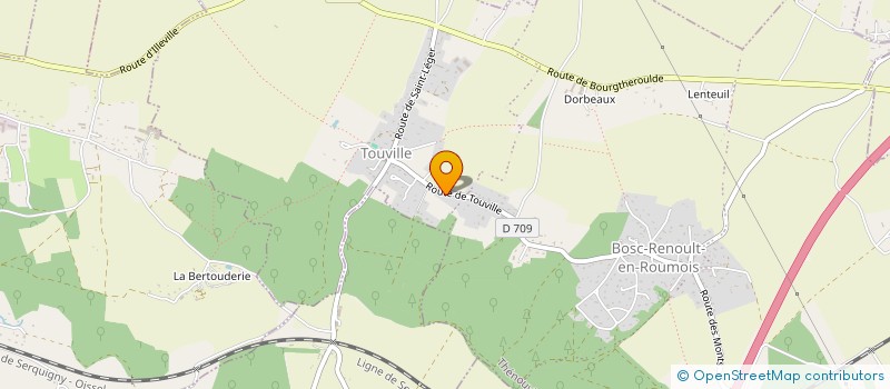 localisation de l'entreprise MONSIEUR STEAVE SIMON  THIERVILLE