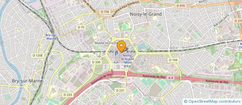 localisation de l'entreprise MONSIEUR STEBAN MARIN MARIN à NOISY-LE-GRAND
