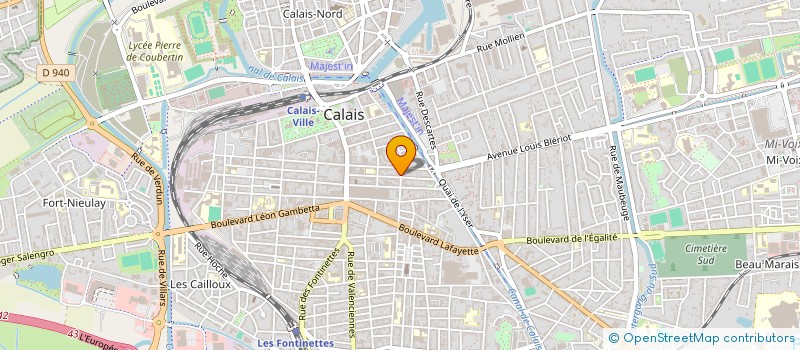 localisation de l'entreprise MONSIEUR STEED CROMBEZ  CALAIS