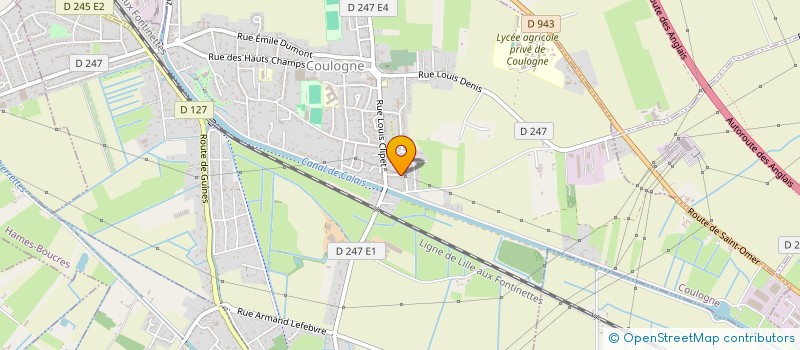 localisation de l'entreprise MONSIEUR STEEEVE CASTILLE  COULOGNE