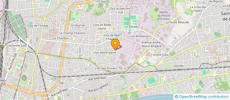 localisation de l'entreprise MONSIEUR STEEV AKATA  ORLEANS