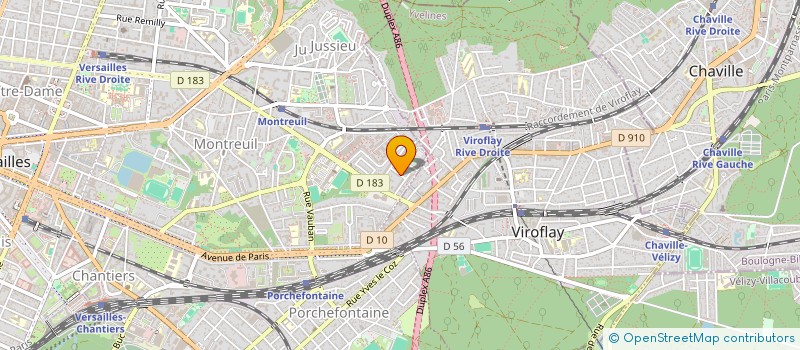 localisation de l'entreprise MONSIEUR STEEV PAMBOU à VERSAILLES
