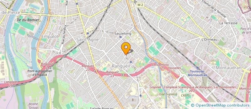 localisation de l'entreprise MONSIEUR STEEVE ADOUE  TOULOUSE