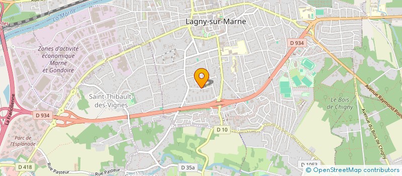 localisation de l'entreprise MONSIEUR STEEVE ALIDOR à LAGNY-SUR-MARNE