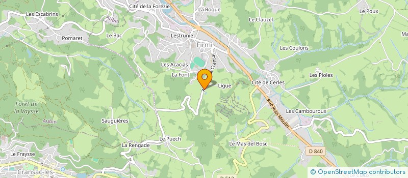 localisation de l'entreprise MONSIEUR STEEVE ALTOMONTE  FIRMI