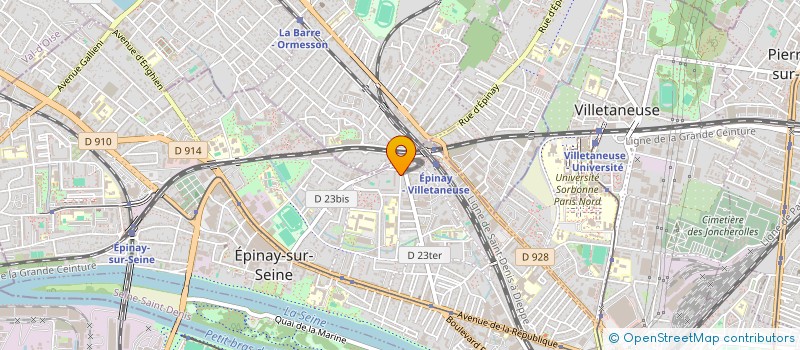localisation de l'entreprise MONSIEUR STEEVE AUBERT à EPINAY-SUR-SEINE