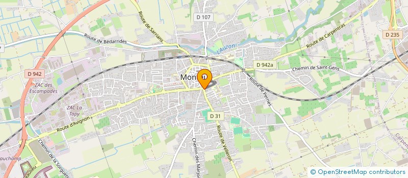 localisation de l'entreprise MONSIEUR STEEVE AUTHIER  MONTEUX