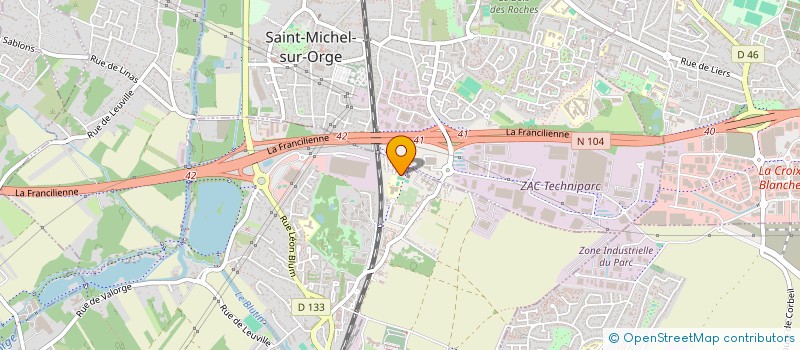 localisation de l'entreprise MONSIEUR STEEVE BAUD  BRETIGNY-SUR-ORGE