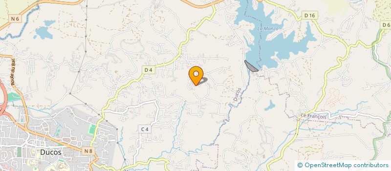 localisation de l'entreprise MONSIEUR STEEVE BAUDIN  DUCOS