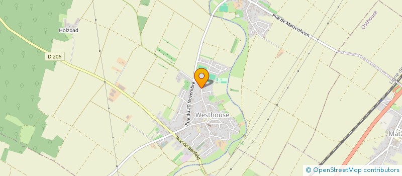 localisation de l'entreprise MONSIEUR STEEVE BAUMGAERTNER  WESTHOUSE