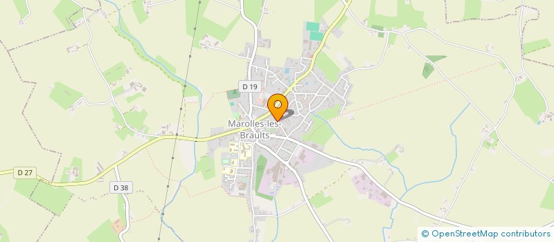 localisation de l'entreprise MONSIEUR STEEVE BEAURIN  MAROLLES-LES-BRAULTS