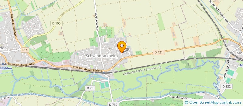 localisation de l'entreprise MONSIEUR STEEVE BELAIR  ROHR