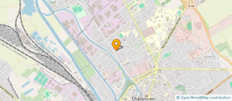 localisation de l'entreprise MONSIEUR STEEVE BELAN  CHALONS-EN-CHAMPAGNE