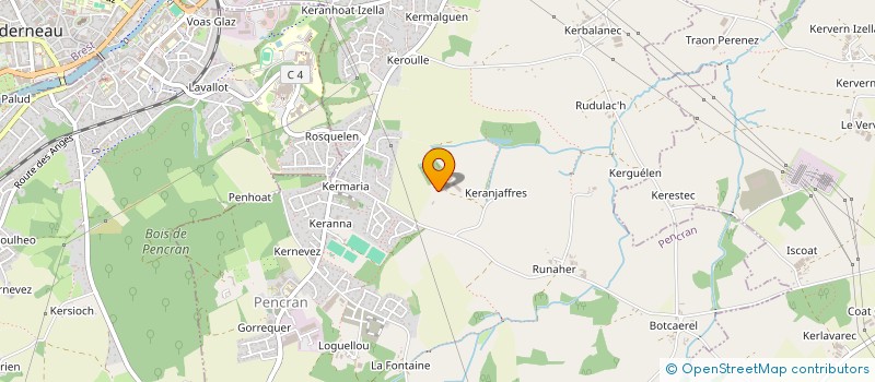 localisation de l'entreprise MONSIEUR STEEVE BERET  PENCRAN