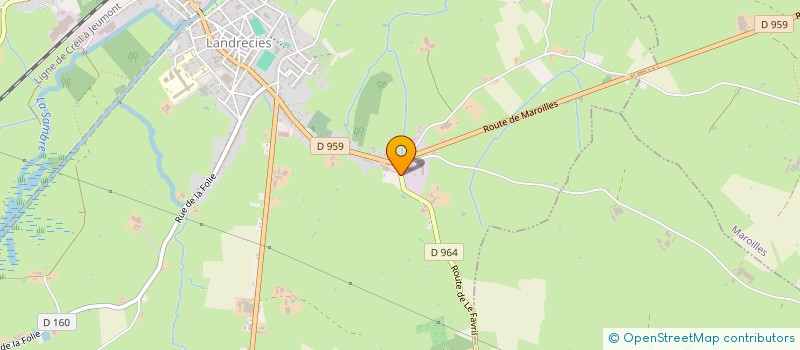 localisation de l'entreprise MONSIEUR STEEVE BOUCLY  LANDRECIES